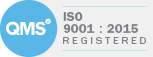 ISO 9001 : 2015 Registered